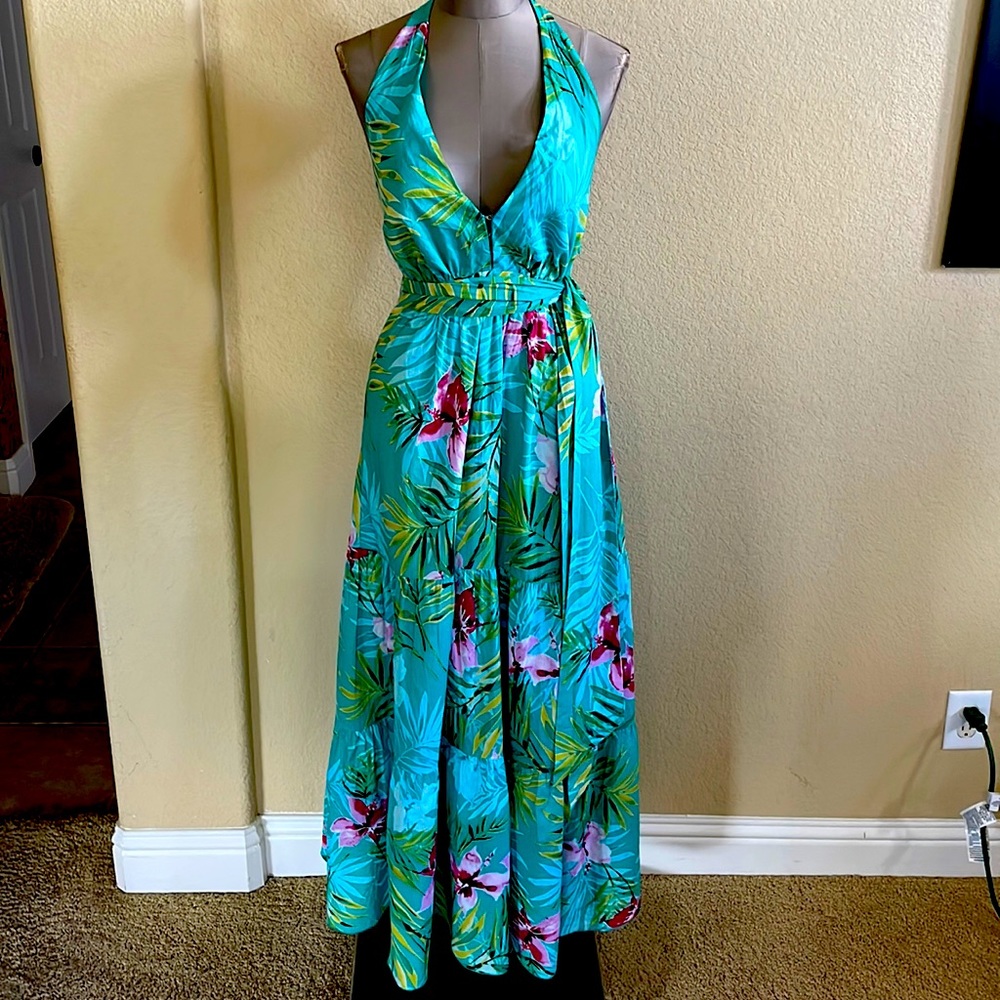 Gabrielle Union x NY & CO Halter Maxi Dress